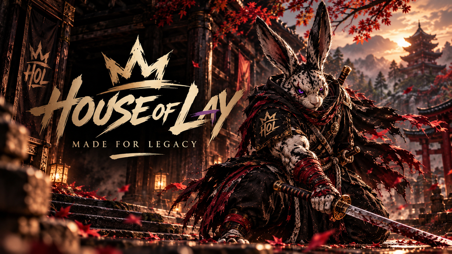 House of Lay rabbit warrior artwork